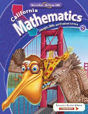 دانلود کتاب Mathematics California Mathematics Concepts, Skills and Problem Solving 5 Macmillan