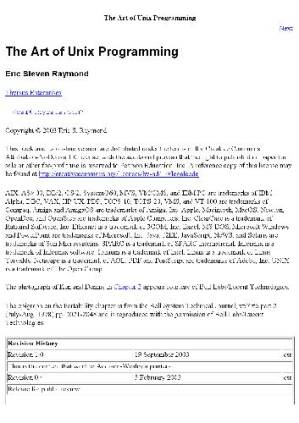 دانلود کتاب The Art Of Unix Programming