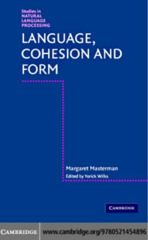 دانلود کتاب Language, Cohesion and Form