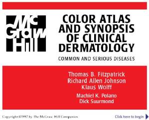 دانلود کتاب Color Atlas and Synopsis of Clinical Dermatology
