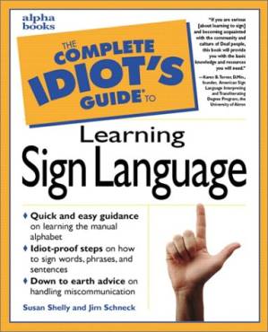 دانلود کتاب The Complete Idiot’s Guide to Learning American Sign Language