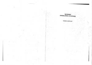 دانلود کتاب Modern Operating Systems: International Version