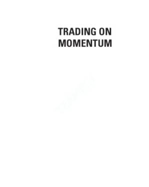 دانلود کتاب Trading On Momentum Advanced Techniques For High Percentage Day Trading