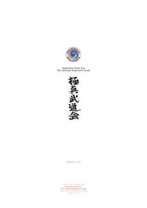 دانلود کتاب Kyokushin budo kai. The ultimate Beginners guide 2.03