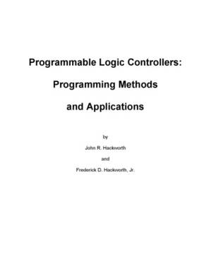 دانلود کتاب Programmable logic controllers.Programming methods and applications