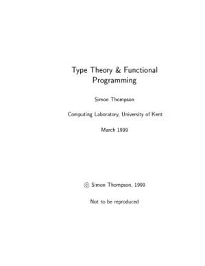 دانلود کتاب Type theory & functional programming