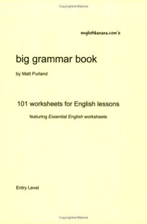 دانلود کتاب EnglishBanana.com’s Big Grammar Book – 101 Worksheets for English Lessons – Entry Level