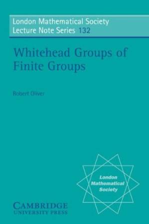 دانلود کتاب Whitehead groups of finite groups