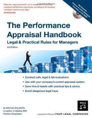 دانلود کتاب The Performance Appraisal Handbook: Legal & Practical Rules for Managers