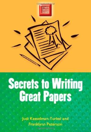 دانلود کتاب Secrets to Writing Great Papers (Study Smart Series)