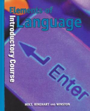 دانلود کتاب Holt – Elements of Language: Introductory Course