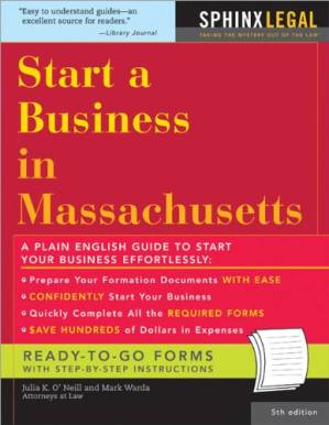 دانلود کتاب How to Start a Business in Massachusetts