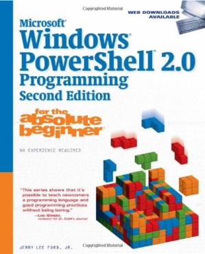 دانلود کتاب Microsoft Windows Powershell 2.0 programming for the absolute beginner
