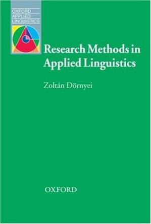 دانلود کتاب Research Methods in Applied Linguistics (Oxford Applied Linguistics)