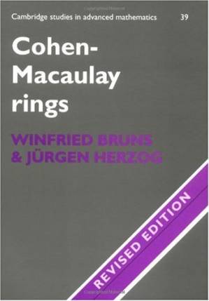 دانلود کتاب Cohen-Macaulay rings