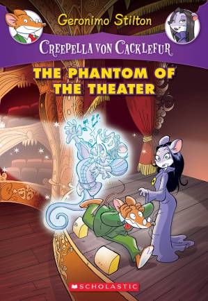 دانلود کتاب Creepella von Cacklefur #8: The Phantom of the Theater