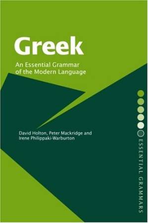 دانلود کتاب Greek: An Essential Grammar of the Modern Language