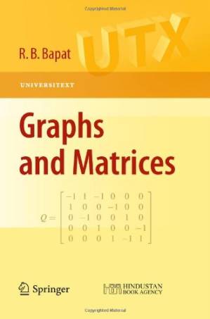 دانلود کتاب Graphs and matrices