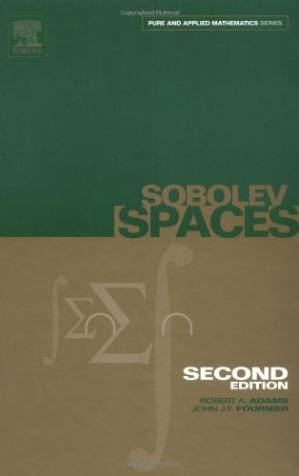 دانلود کتاب Sobolev Spaces. Pure and applied Mathematics