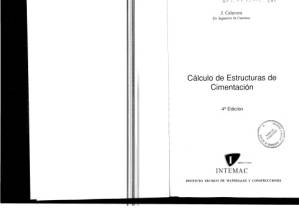 دانلود کتاب Calculo De Estructuras De Cimentacion