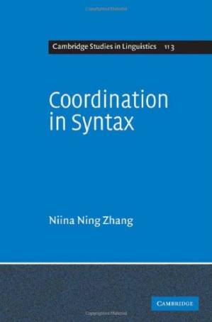 دانلود کتاب Coordination in Syntax
