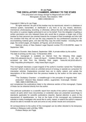 دانلود کتاب The oscillatory chamber: A breakthrough in the principles of magnetic field production