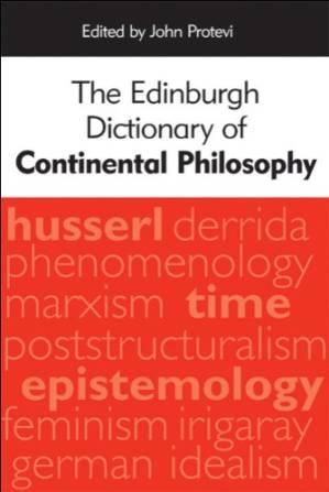 دانلود کتاب The Edinburgh Dictionary of Continental Philosophy