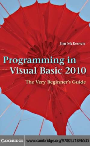 دانلود کتاب Programming in Visual Basic 2010 The Very Beginners Guide