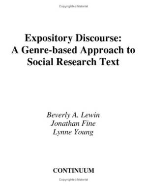 دانلود کتاب Expository Discourse: A Genre-Based Approach to Social Science Research Texts (Open Linguistics)