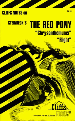 دانلود کتاب The Red Pony, Chrysanthemums and Flight (Cliffs Notes)