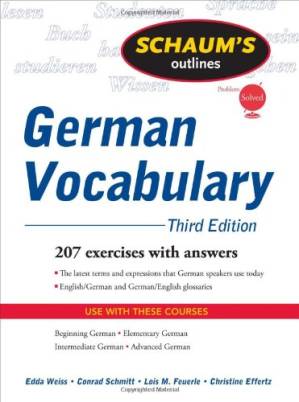 دانلود کتاب Schaum’s Outline of German Vocabulary, 3ed (Schaum’s Outline Series)