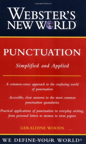 دانلود کتاب Webster’s New World Punctuation: Simplifed and Applied (Webster’s New World)