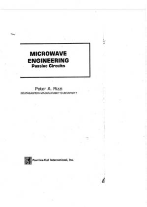 دانلود کتاب Microwave Engineering: Passive Circuits