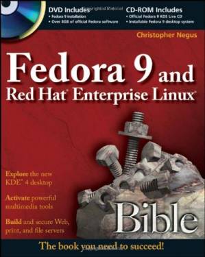 دانلود کتاب Fedora 9 and Red Hat Enterprise Linux Bible (Bible (Wiley))