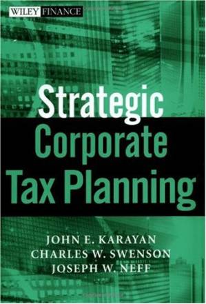 دانلود کتاب Strategic Corporate Tax Planning