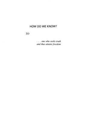 دانلود کتاب How Do We Know