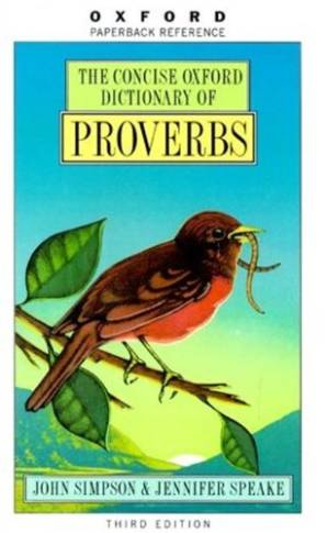 دانلود کتاب The Concise Oxford Dictionary of Proverbs 3 ed.