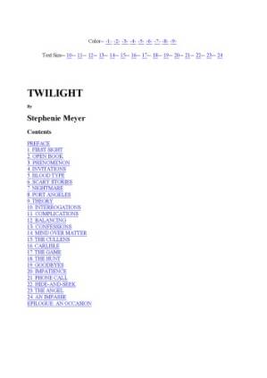 دانلود کتاب Stephenie Meyer 1. Twilight.