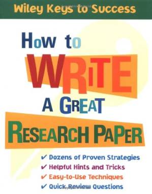 دانلود کتاب How to Write a Great Research Paper