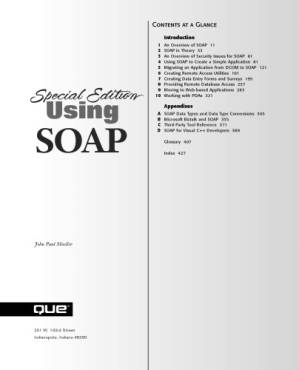 دانلود کتاب Special Edition Using SOAP (Special Edition Using)