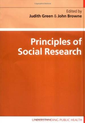 دانلود کتاب Principles of Social Research (Understanding Public Health)