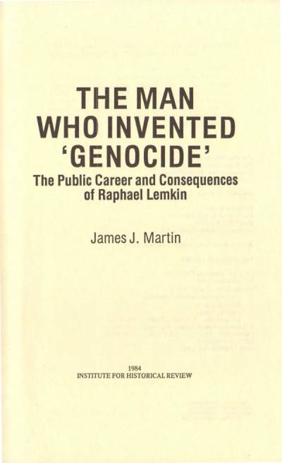 دانلود کتاب The man who invented genocide
