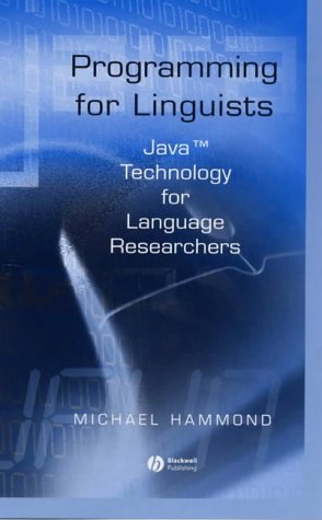 دانلود کتاب Programming for Linguists: Java TM Technology for Language Researchers