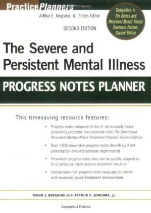 دانلود کتاب The Severe and Persistent Mental Illness Progress Notes Planner (Practice Planners)