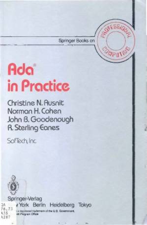 دانلود کتاب ADA in Practice (Springer Books on Professional Computing)