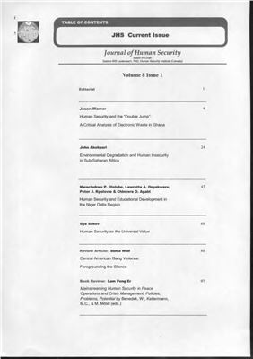 دانلود کتاب Human Security as the Universal Value