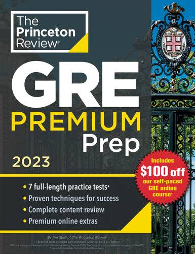 دانلود کتاب Princeton Review GRE Premium Prep, 2023