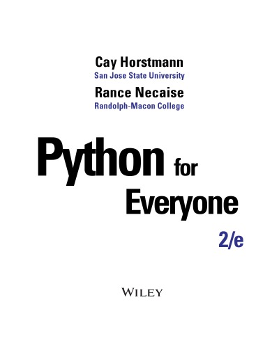 دانلود کتاب Python for Everyone