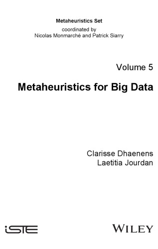 دانلود کتاب Metaheuristics for Big Data