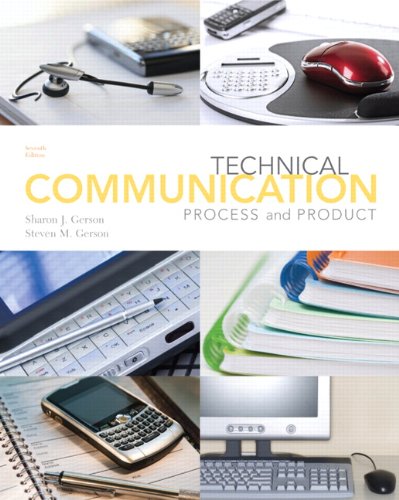 دانلود کتاب Technical Communication: Process and Product